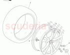 Front Wheel and Tyre Assembly