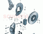 Fixed-calliper brake Brake disc (vented) For vehicles with ceramic brake disc (615020)