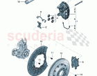 Fixed-calliper brake Brake disc (vented) For vehicles with ceramic brake disc (615040)