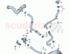 Coolant hoses and pipes Cooling system for gear oil (121100)