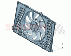 Radiator fan with fan ring (959050)