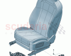 Electrical parts seat (959040)