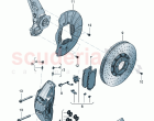 Fixed-calliper brake Brake disc (vented) For vehicles with ceramic brake disc (615010)