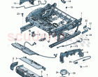 Seat frame (electrically adjustable) (881010)