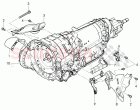 heatshield, fasteners, for 8-speed automatic gearbox