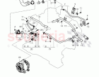 Coolant hoses and pipes, engine, F 3W-F-044 096>>, F ZA-F-044 096>>
