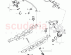fuel pump, fuel line, fuel rail, injector