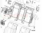 rear seat, F 3W-7-044 920>>, F ZA-A-062 464>>