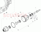 central differential, self-, locking, for 8-speed automatic gearbox