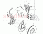 disc brake, brake disc (ventilated), splash shield for brake disc