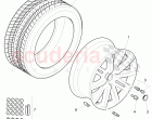 Complete wheels and tires