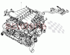 engine, complete, miscellaneousmaterial, Parts set for engine and gear lowering, m…