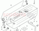 fuel tank with attached parts, strainer, Sealing flange with fuel, level sensor, F…