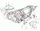 heatshield, fasteners, for 8-speed automatic gearbox