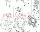 Seat Squab and Headrest, F 3W-7-044 954>> 3W-8-052 842