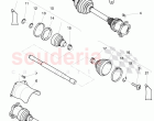 drive shaft, for automatic transmission, F >> 3W-F-044 095, F >> ZA-F-044 095