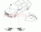 Original Accessories, rear view mirror, cooling air grill
