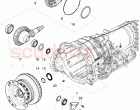 small parts kit, for front axle differential, for 8-speed automatic gearbox