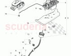 selector mechanism with cable, for 8-speed automatic gearbox