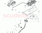 selector mechanism with cable, for 8-speed automatic gearbox