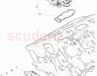 water pump with adhesive, gasket, coolant thermostat housing, with thermostat