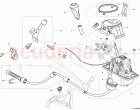 selector mechanism with cable, for 6 speed automatic transm.