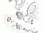 disc brake, brake disc (ventilated), splash shield for brake disc