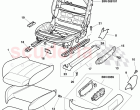 seat support, F 3W-6-037 289>> 3W-6-039 935