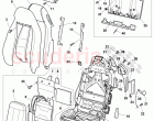 Seat Squab and Headrest, F >> 3W-A-064 381, F >> ZA-A-064 381