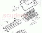 cylinder head cover with gasket