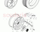 alloy wheel, Diamond, F 3W-7-040 371>>