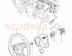 airbag unit, steering wheel
