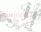 REAR SUSPENSION - SHOCK ABSORBER AND BRAKE DISC