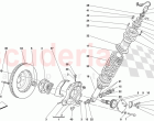 FRONT SUSPENSION - SHOCK ABSORBER AND BRAKE DISC