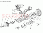 DRIVING SHAFT - CONNECTING RODS AND PISTONS