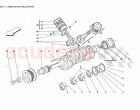 DRIVING SHAFT - CONNECTING RODS ANO PISTONS