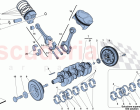 CRANKSHAFT - CONNECTING RODS AND PISTONS