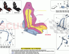 RACING SEAT AND ROLLBAR