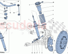 FRONT SUSPENSION - SHOCK ABSORBER AND BRAKE DISC