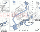 POWER STEERING PUMP AND RESERVOIR