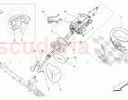 STEERING COLUMN AND STEERING WHEEL UNIT