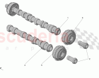 LH CYLINDER HEAD CAMSHAFTS
