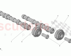RH CYLINDER HEAD CAMSHAFTS (01221)