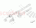 LH CYLINDER HEAD CAMSHAFTS
