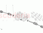 FRONT ELECTRIC AXLE - AXLE SHAFTS (01041)