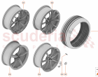 19 - SUSPENSION - 19.11 - WHEEL AND TYRE ASSEMBLIES FRONT