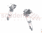 17 - SUSPENSION - 17.1 - DAMPER & ACTUATOR ASSEMBLIES FRONT