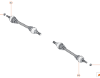 35 - DRIVESHAFTS - 35.1 - DRIVESHAFTS - REAR AXLE