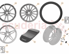19 - SUSPENSION - WHEELS & TYRES FRONT - 19.1 - WHEEL &TYRE ASSEMBLIES FRONT