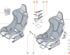42 - INTERIOR SYSTEMS - 42.7 - SEAT ASSY - LHD